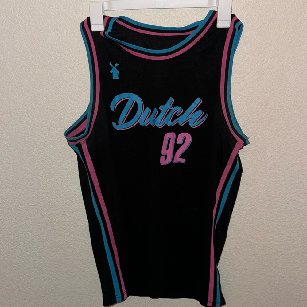 Size Large Dutch bros Vintage Miami Jersey